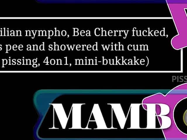 Sexy Brazilian Nympho, Bea Cherry Fucked, Drinks Pee And Showered