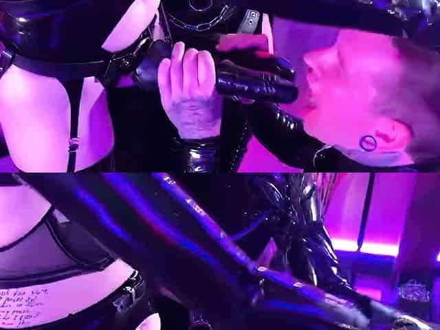 Miss Oyuki - Rough Pegging - Spitroast ft Goddess Yazmin