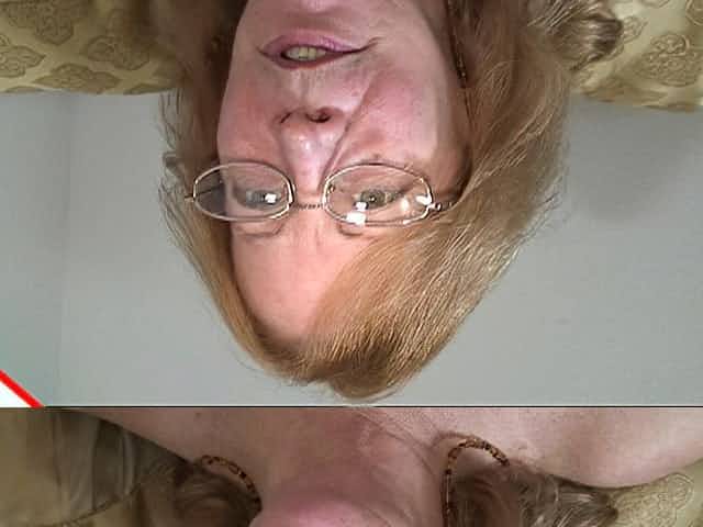 Old slut puts her dentures in and gives a great blowjob
