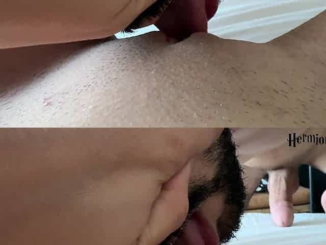 Redhead Took in Her Mouth and Her Eyes Lit up as She Enjoyed It