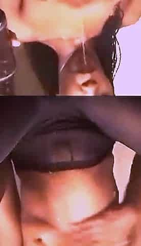 MILF Nikkiez Bottle Play