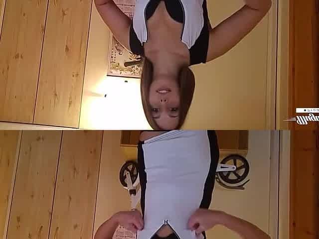 The tall beauty with a marvelous body is Carla Crouz