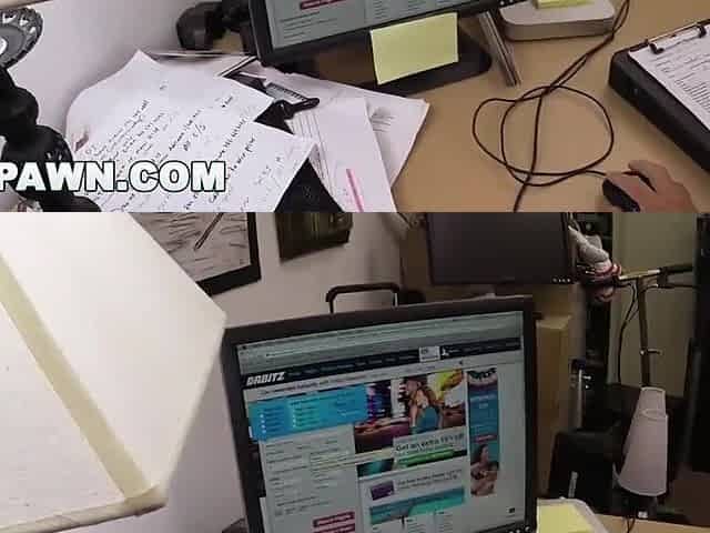 XXX PAWN - Business Lady Likes Her Spouse, But This babe Too Needs Money