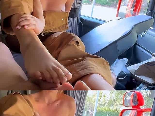 Mae Winters Footjob And Hot Fuck With Truck Driver Onlyfans