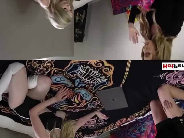 Teaches A Teen 18+ How To Suck A Big Cock