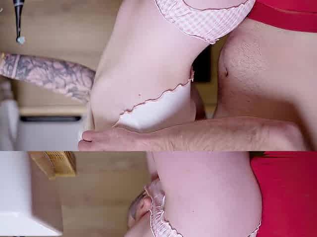 Delicate and sensitive sex with a gal with a large wet butt