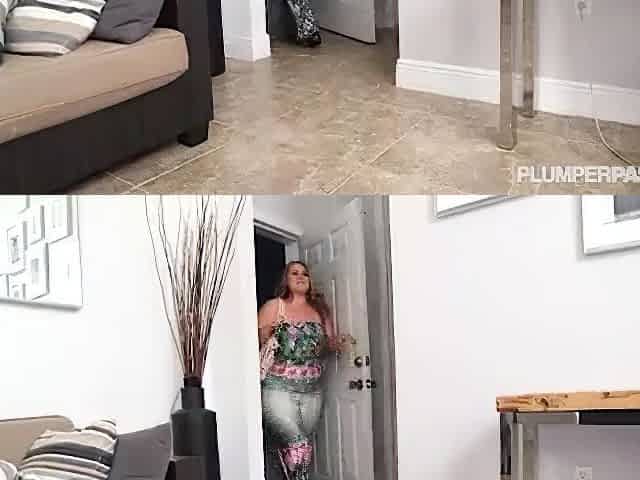 Large Ass Wife Shakes Her Booty for Hubby
