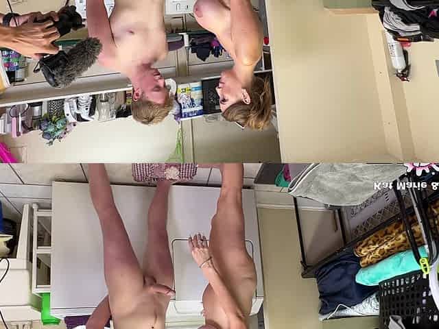 Kat Marie with big boobs giving her lover a nice blowjob