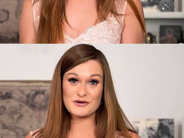 Beauty Amateur Redhead Teen make Perfect Blowjob