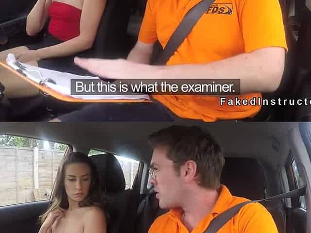 Stuning Brunette Student 18+ Fucking Instructo