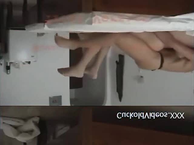 Femdom Greek Wife Strapon fucks her sissy Cuckold Hubby