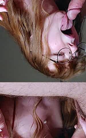 Amateur GF Facial and Blowjob