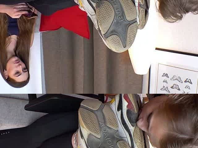 Lesbian foot fetish trio