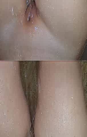 I show myself nude in the shower