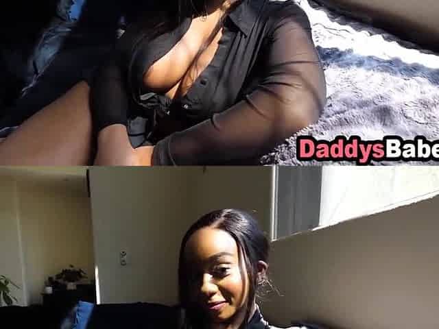 Pervy step daddy asks black step daughter for BJ - Lily Starfire