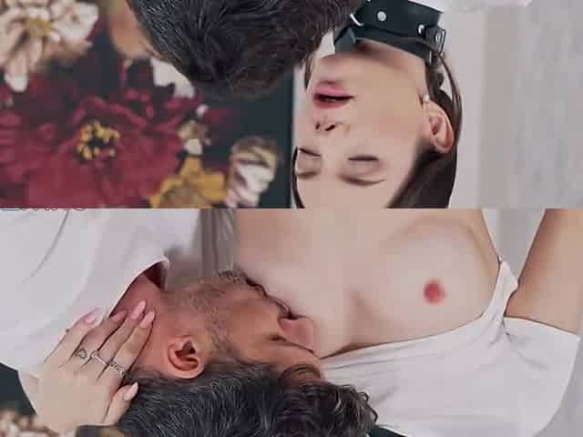 stepbro, keep the leash on this slut