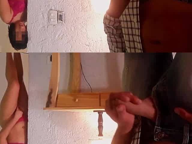 Catches her stepdad masturbating and comes to a conclusion to assist him