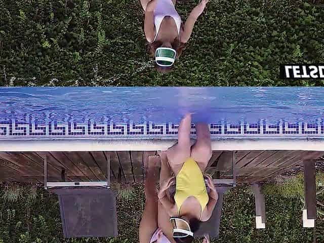 Sexy Chicks Have Sex At The Villa - LETSDOEIT