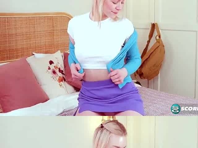 Blonde Teen 18+ Bottoms Out With A Big Dildo In Her Meaty Pussy - Eva Murkovski, Greta Milos And Blonde Eva