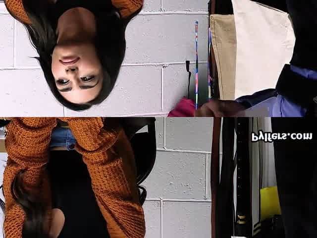 Filmed Fucking Her On Camera Underneath After Thorough Strip Search
