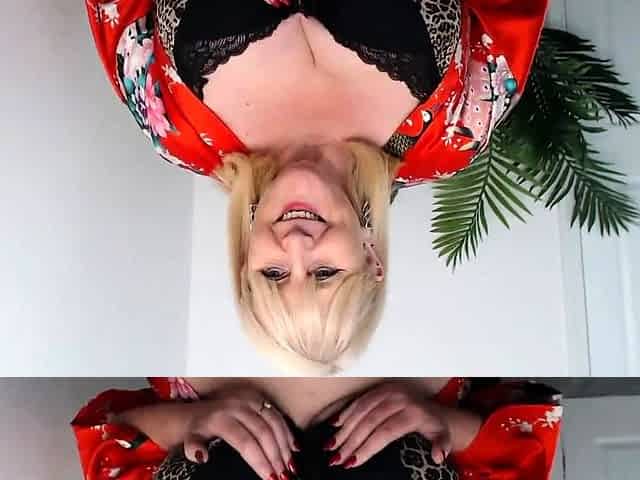 MILF blonde likes big toys