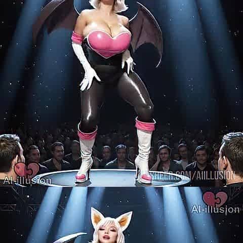 Rouge The Bat's most excellent show (AI-generated) (No live-action) (NSFW) (fully voice)