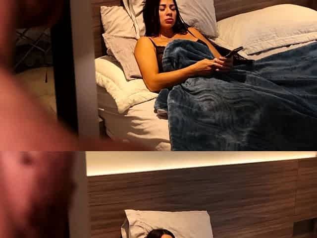 Busty Latina fucks her Italian brother-in-law Big White