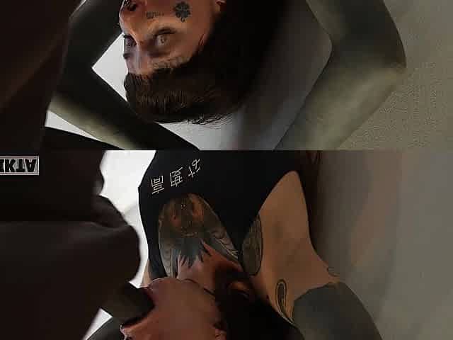 It actually hurts! Hard sex with a monstrous ebony dong.