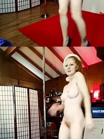 MILF Mina solo masturbation