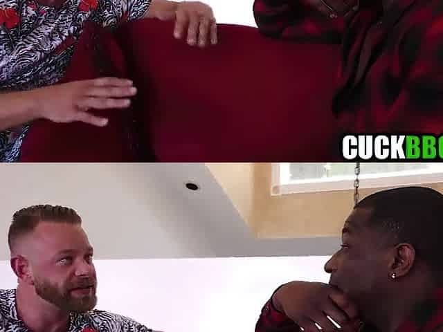 Cuck Asks Oriental Wife To Take Care Of His Ebony Ally