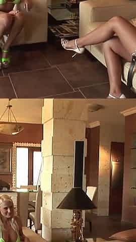 Sex House - Reverse Gangbang - 3 Girls Vs. 1 Cock