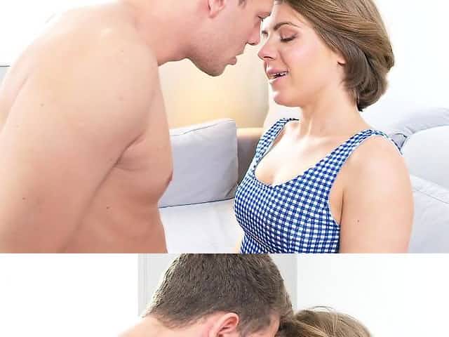 Dane Jones Tight body petite girl loves this fat cock