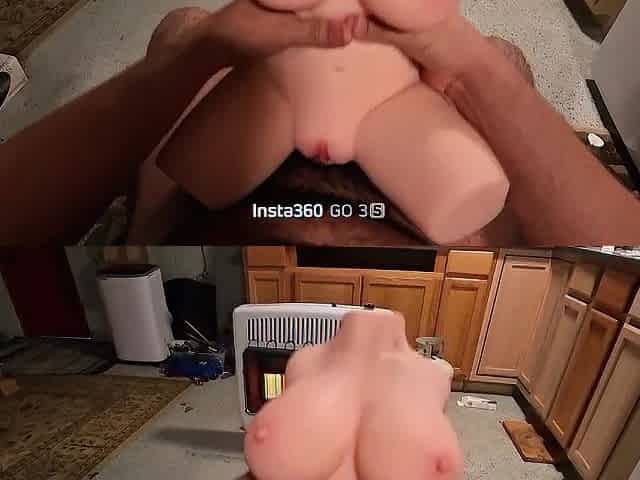 Screwing doll hard untill my rod hurts