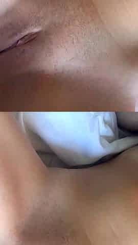 Big boob brunette masturbates on webcam