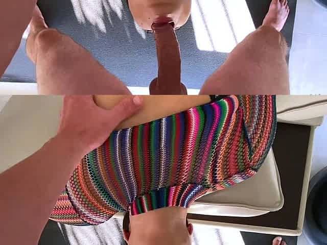 Teasing edged handjob blowjob cumshot compilation pov part 2