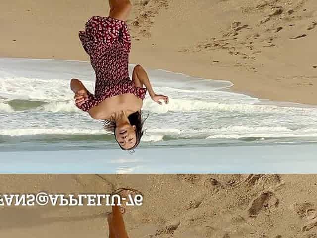 140 mother i'd like to fuck in sundress no pants get constricted vagina banged at beach OnlyFans @ Appleliu-76