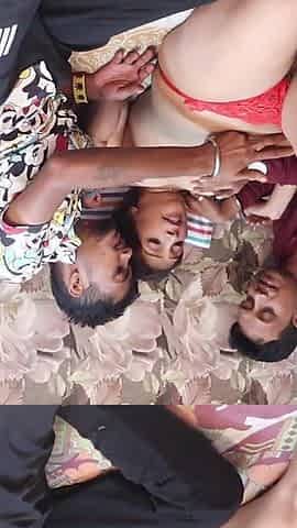 I Feel Little Shy Having Sex Infront of My Boyfriend! Threesome Sex