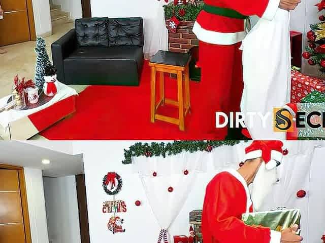 PART two: APRIL AND LIL TIMY BANG HARD ANALLY DURING THE TIME THAT HANNAH BANGS IN THE BUTT WITH FAKE SANTA