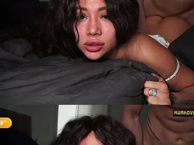This babe forgot the lube and got drilled hard by a large rod