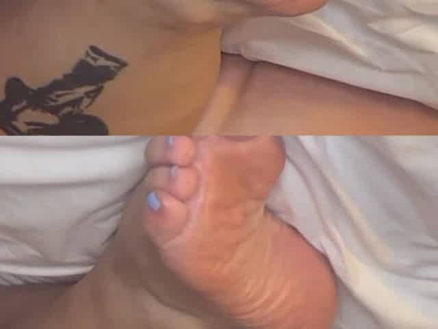 I Let My Stepdaughters Boyfriend Give Me a Hot Oil Foot Massage and Bath Together at His House