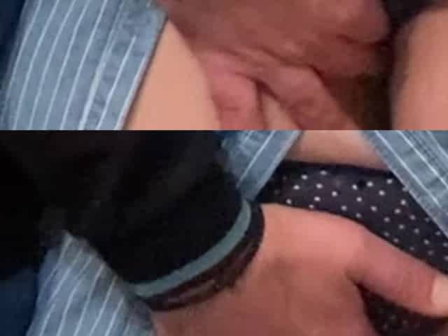 Hot Juicy Pussy Fingered in Subway by Total Stranger