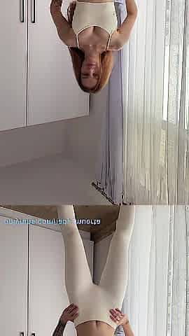Irish shy gal next door slow Stripping and show Pink Nipps