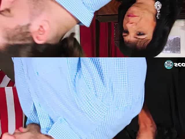 mother I'd like to fuck Elektra Lamour gets her hirsute snatch drilled and arsehole widen out
