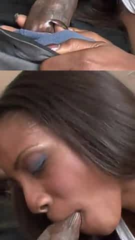 Jayna Lynn is an ebony skinned busty teen who fucks black cock