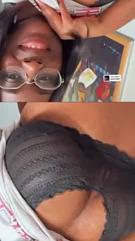 Big huge natural boob
