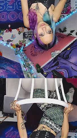 Butt Tease On Chair