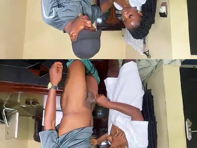 PRETTY BLACK NURSE SQUIRTS ON BBC