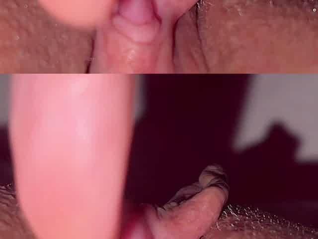 A Close-up of My Sweet Clitoris and a Clitoral Orgasm.