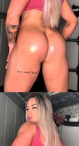 Pink pussy and ass kinky solo toy fun