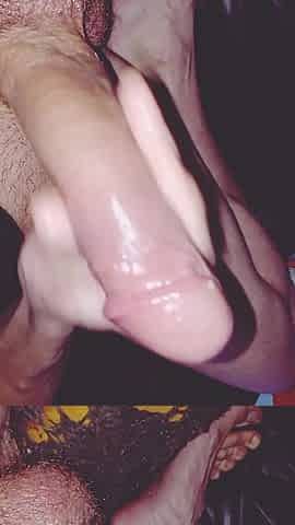 SLOW MOTION BIGGEST SPUNK FLOW LEATHER STUDS LATINO LARGE KNOB